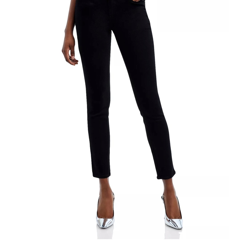 Paige Hoxton Skinny Jeans - Black shadow